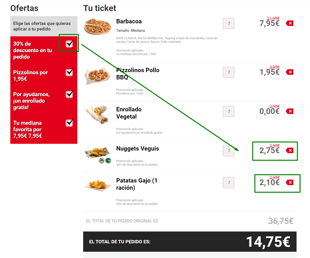 pizza-mediana-bebida-entrante