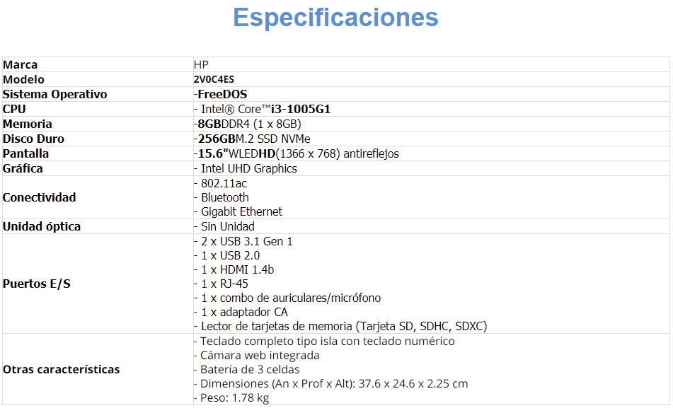 Specs portátil HP.PNG portatil-hp-250-g7-pantalla-led-156-hd-procesador-intel-core